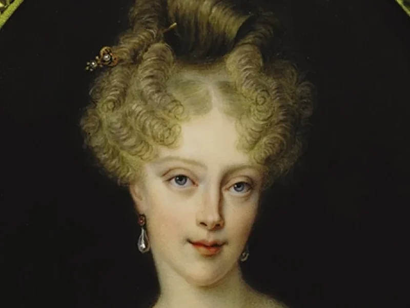 1793-Hippolyte Lequeutre - Carolina di Napoli e di Sicilia, duchessa di Berry